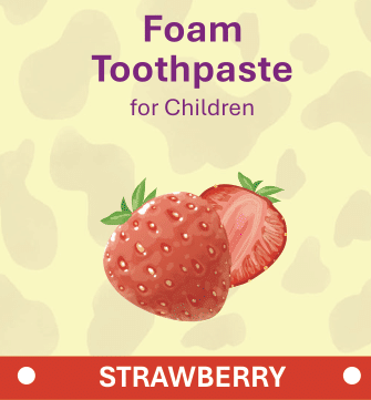 Foam Toothpaste for Kids - NO MINT!