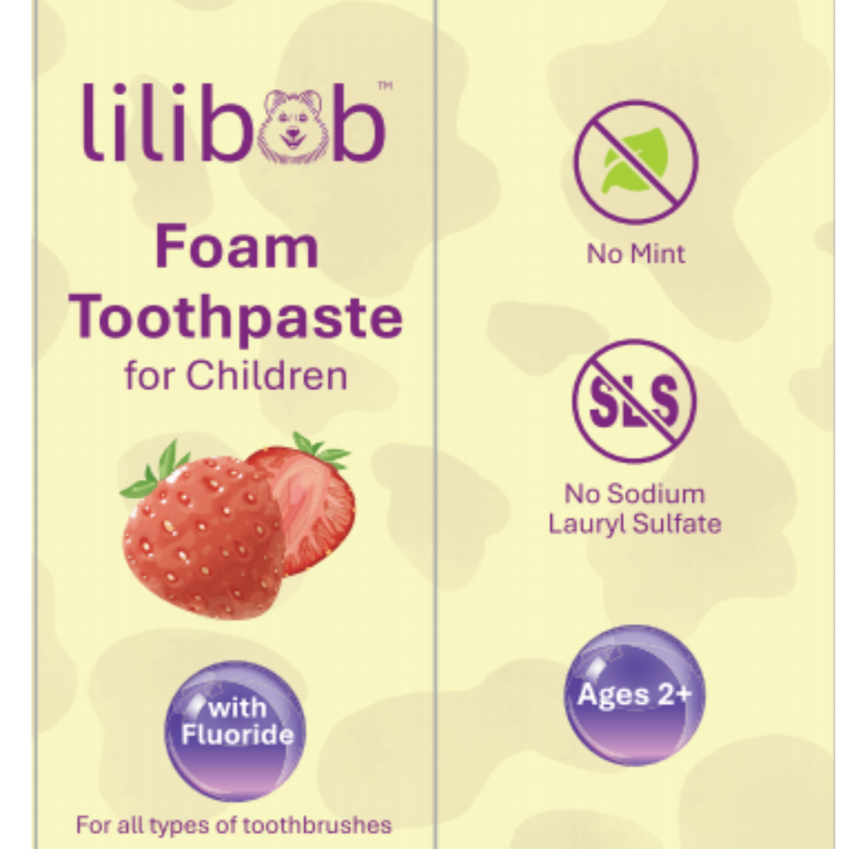 Kids Foam Toothpaste