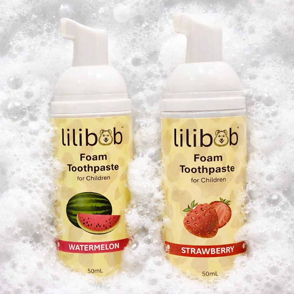 Kids Foam Toothpaste in Fun Flavours – lilibob