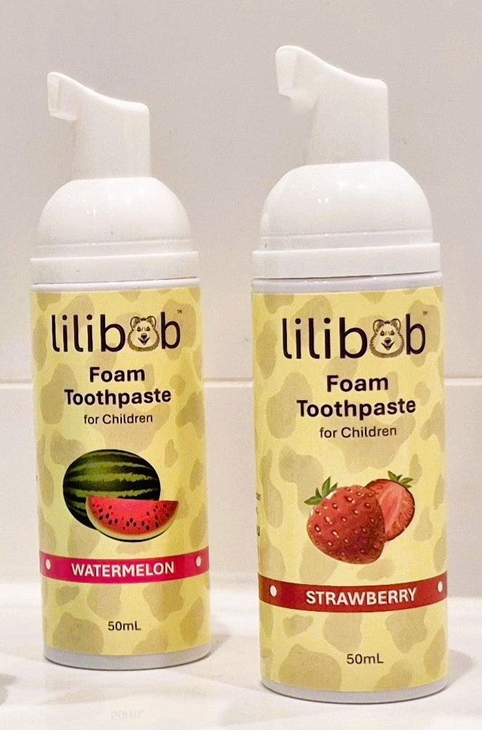 Foam Toothpaste for Kids - NO MINT!